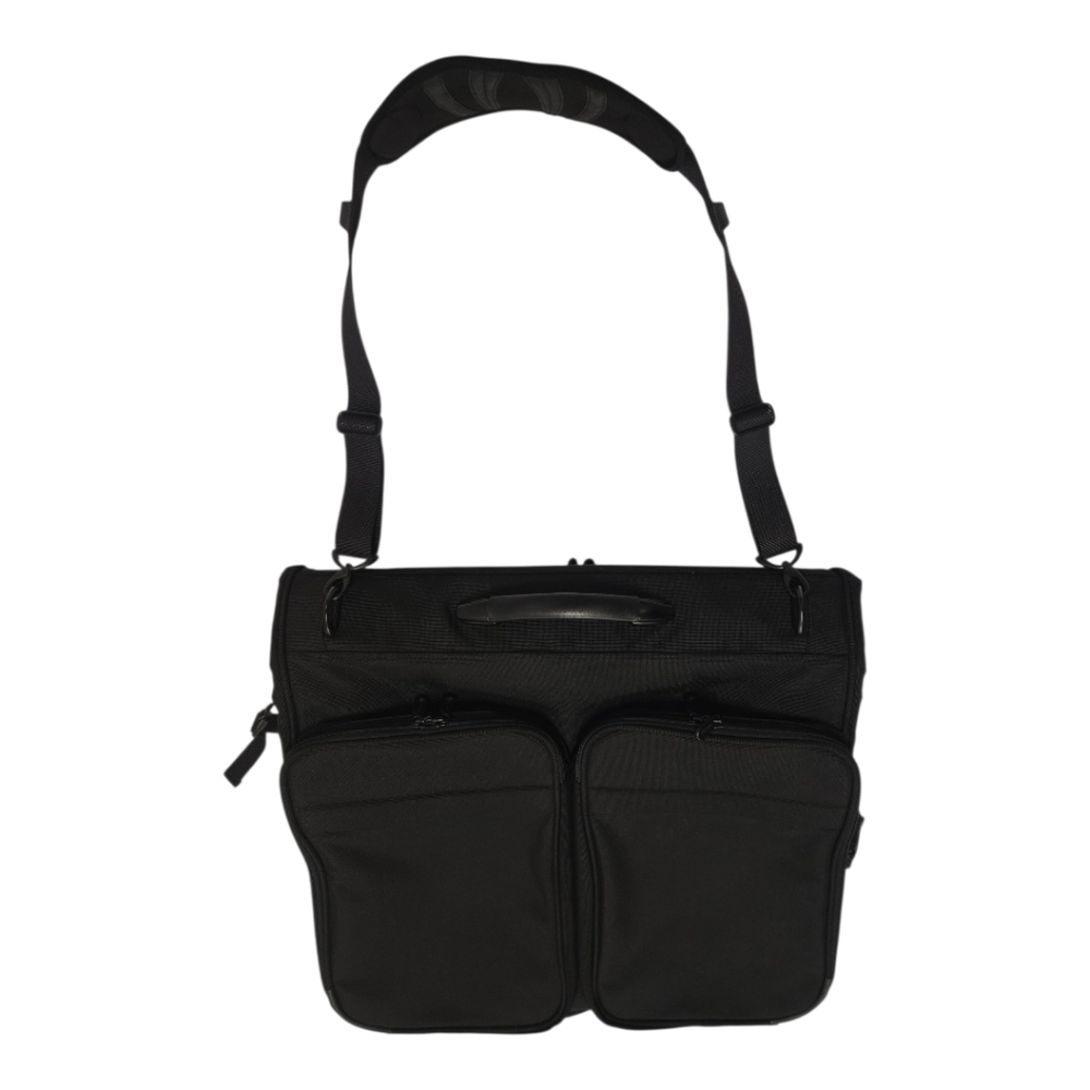 Briggs and Riley 25" Carry Garment Bag Bifold‎ Black Ballistic Nylon Weekender